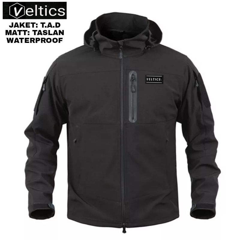 EXCLUSIVE JAKET T.A.D WATERPROOF ANTI AIR/ JAKET MOTOR/JAKET KEKINIAN PRIA KEKINIAN