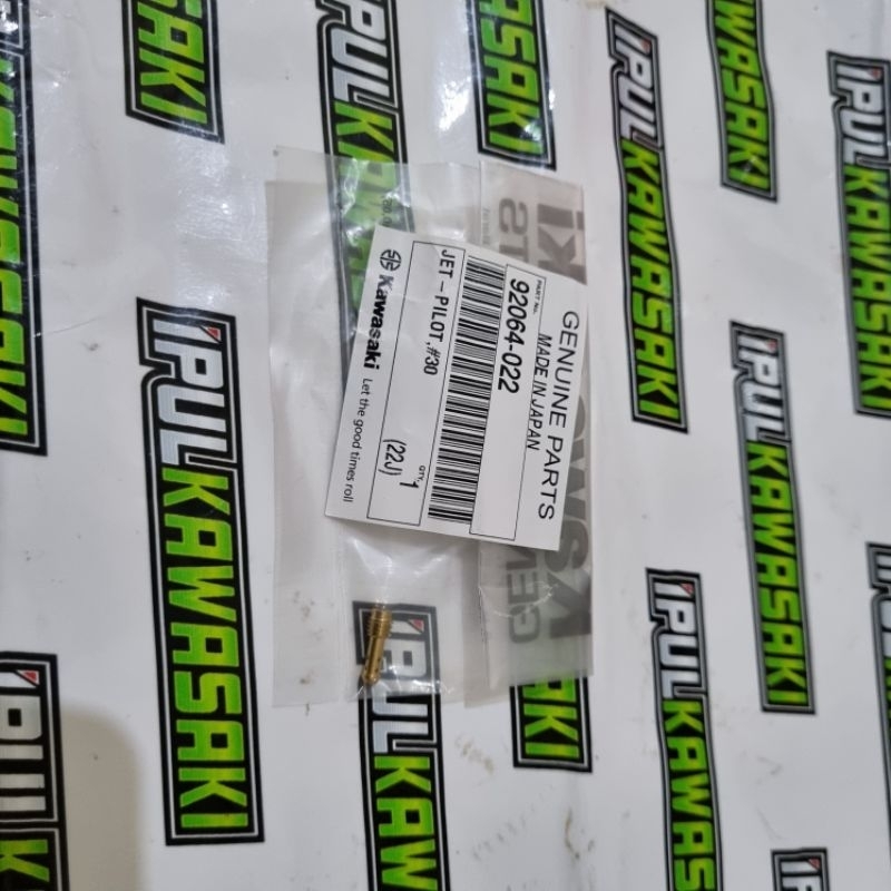 pilot jet ninja 150 rr old new ukuran 30 untuk karbu mikuni 28 original