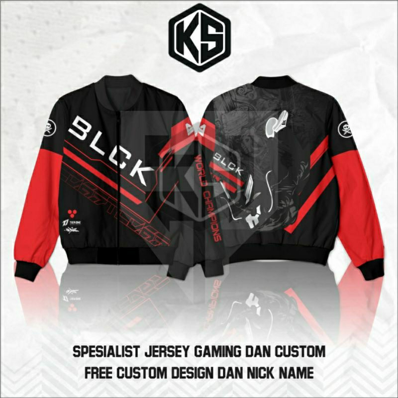 JAKET BLACKLIST INTERNATIONAL M4 TERBARU WORLD CHMPIONSHIP 2023 FREE NICKNAME