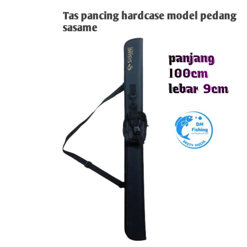 TAS PANCING HARDCASE DA!WA RYOB! SHIMNO DAN SASAME MODEL PEDANG  HITAM