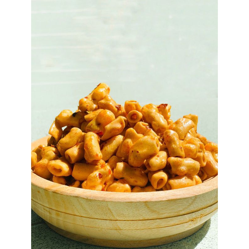 

Makaroni Bantet Pedas Gurih 100gr