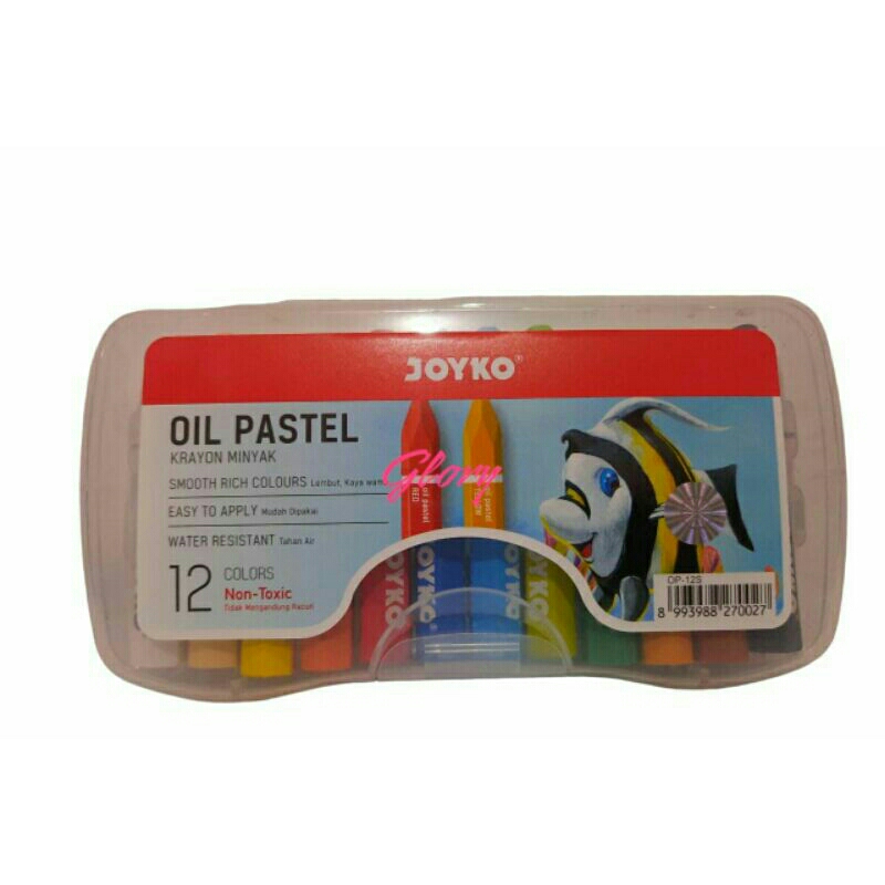 

Crayon/Krayon/Oil Pastel JOYKO 12 Warna