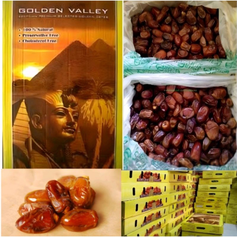 

Kurma Golden Valley 1 kg / Kurma Golden Orient / Kurma Madu Meris 1 kg