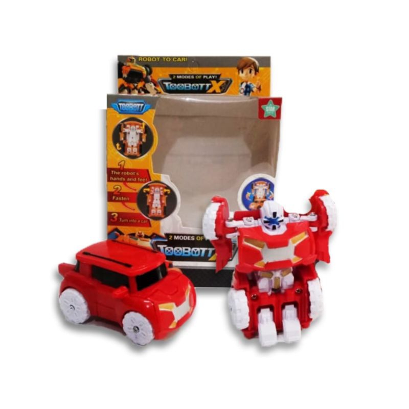 mainan mobil bisa berubah menjadi robot / ST 24 TOOBOTT X / TOOBOTT Y