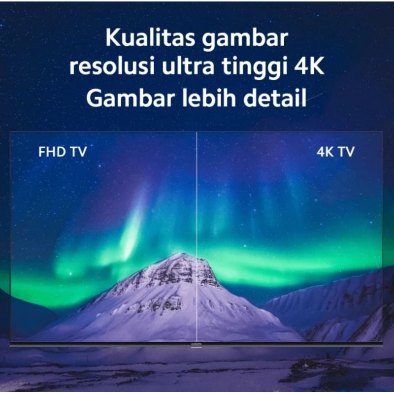 Xiaomi TV A2 55 Inch 4K UHD Android TV Digital TV Garansi Resmi