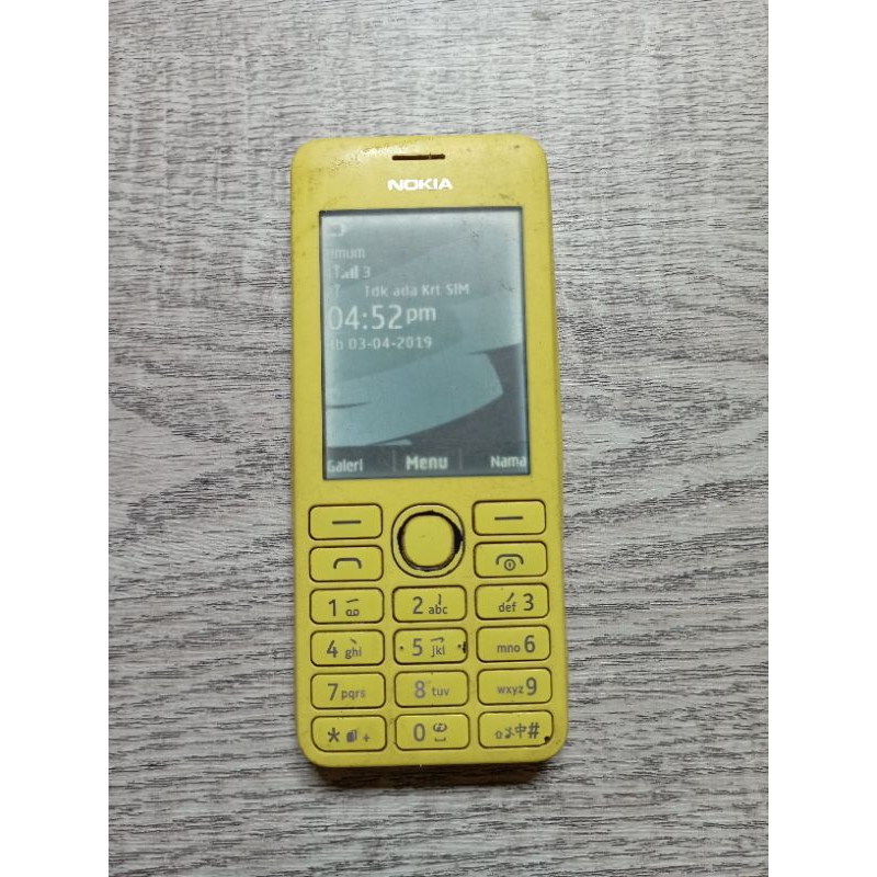 mesin nokia 206 RM 872 normal lcd garis