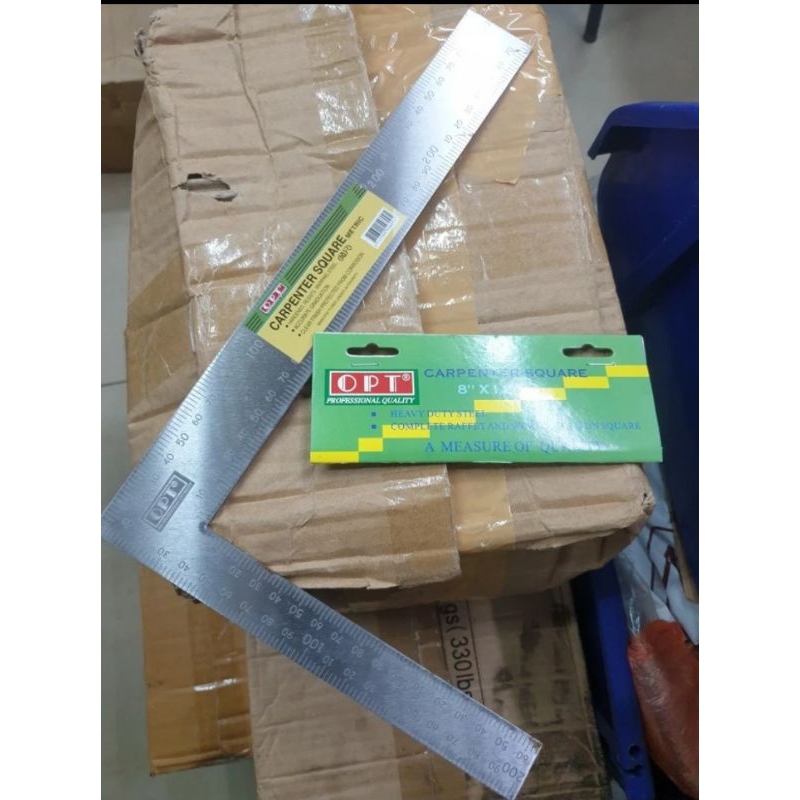 

pengaris siku tukang 40x60cm steel carpenter sguare