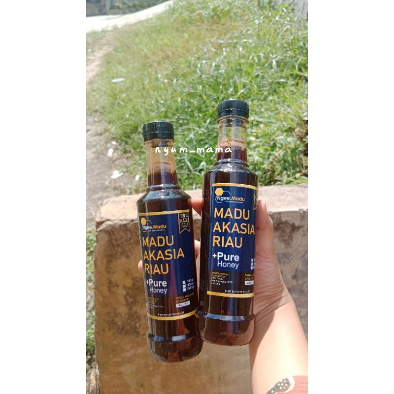 

madu akasia riau asli 1 botol berat 500g