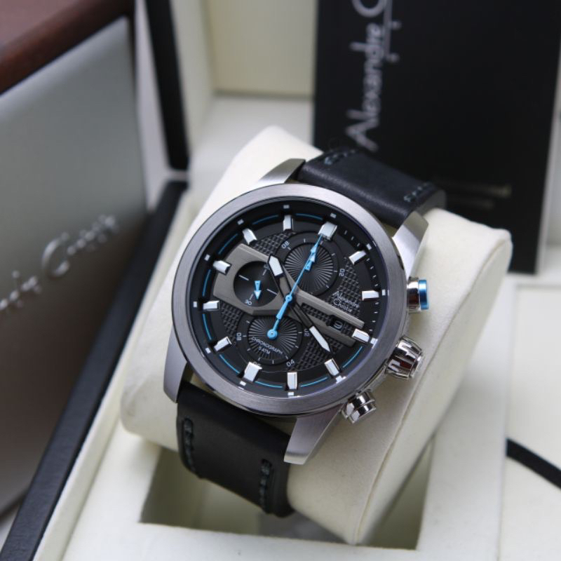 JAM TANGAN PRIA ALEXANDRE CHRISTIE AC 6506 / AC 6562 /AC 6559 LEATHER ORIGINAL GARANSI RESMI 1TAHUN