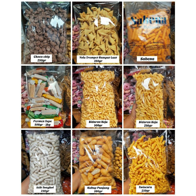 

ANEKA SNACK LEBARAN 2024 - MURAH ECER HARGA GROSIR