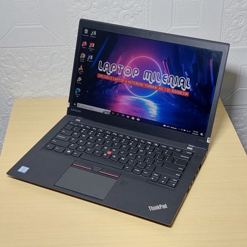 Lenovo T460s Intel Core i5-6300U Ram 8GB/256GB 14&quot; Touchscreen Win 10 Siap Pakai Dan Berkualitas