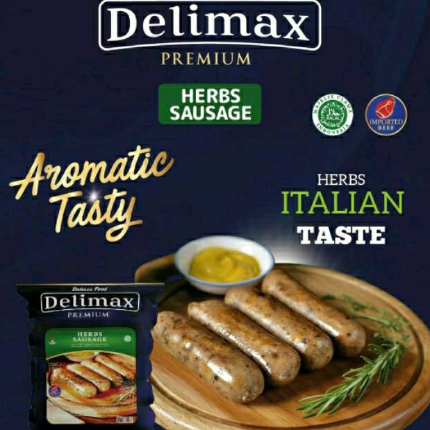 Sosis Delimax Herbs 360 gr