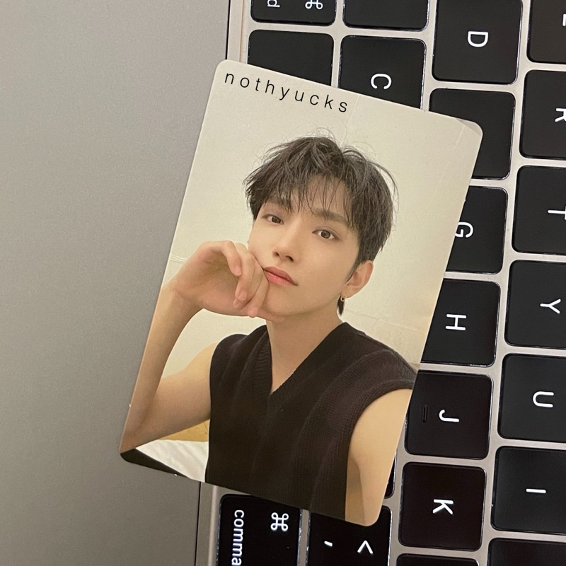 BOOKED WTS PC PHOTOCARD JOSHUA ATTACCA OP 1 TOPDAG TOPANG DAGU KETEKAN