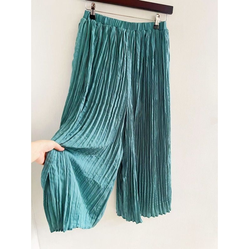 pleated culotte