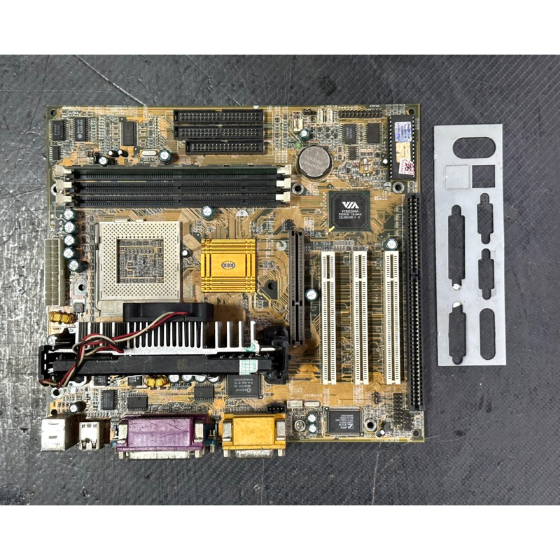 Motherboard ECS Intel Pentium 2 Slot ISA Industrial Second
