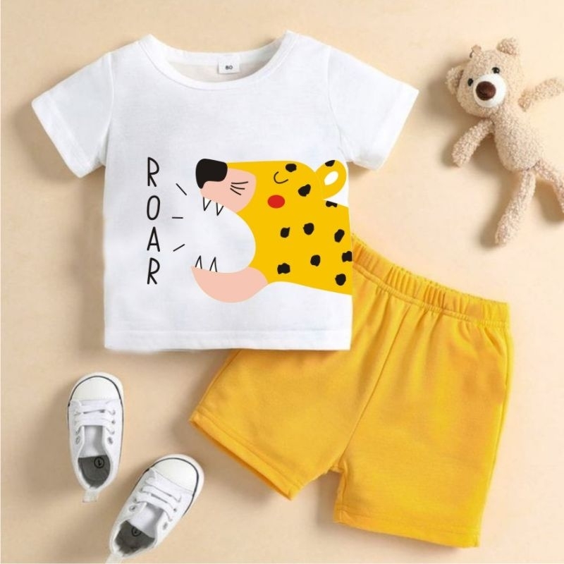 SETELAN ANAK ANAK PREMIUM/SETELAN ANAK ANAK MURAH-Roar
