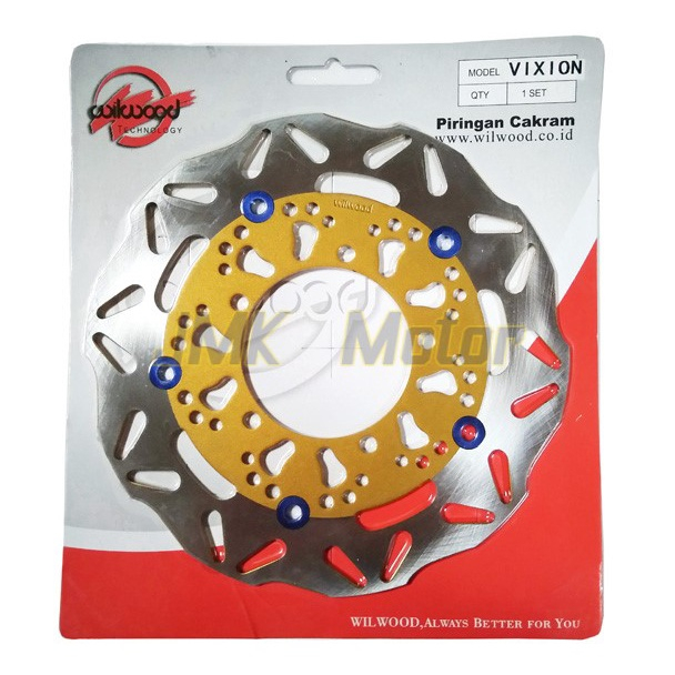 Piringan Cakram Depan Vixion Variasi Cakram Depan Vixion Old New Variasi Yamaha Merk Wilwood