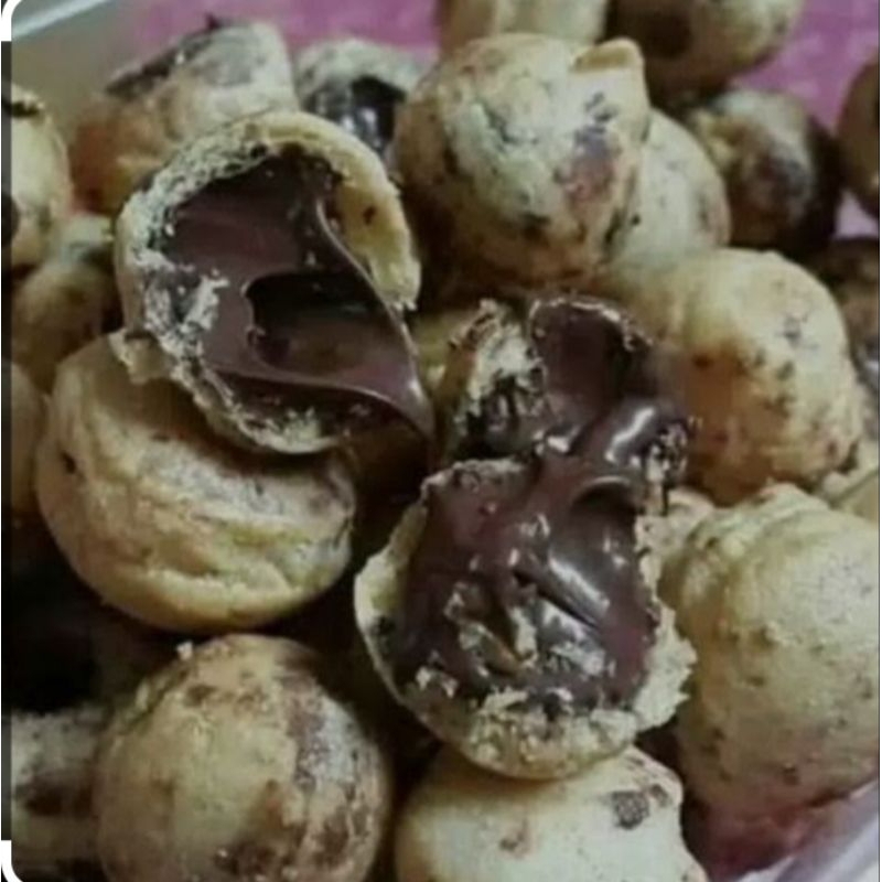 

soes coklat lumer