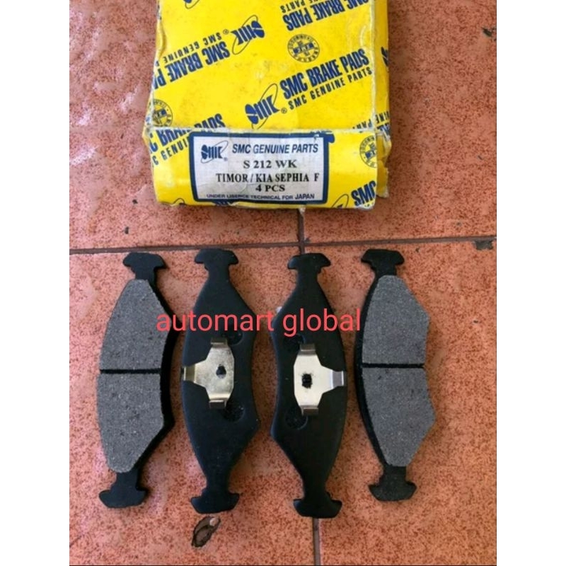 brake pad kampas rem depan Timor set 4pc