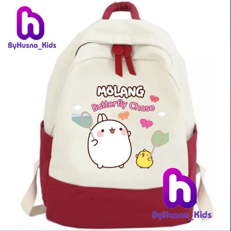 MOLANG TAS RANSEL BACKPACK ANAK MOLANG ANAK BAHAN PREMIUM