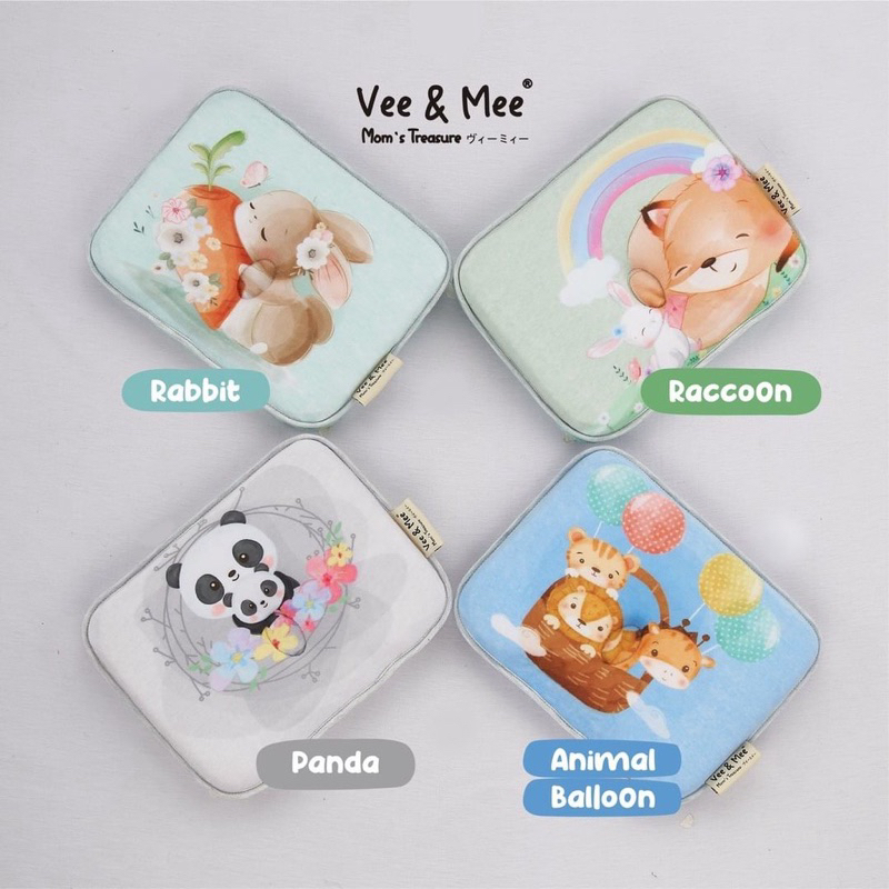 Vee &amp; Mee Bantal Foaming Kotak Karakter