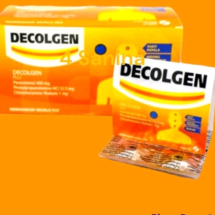 Decolgen Tablet Harga/ Strip