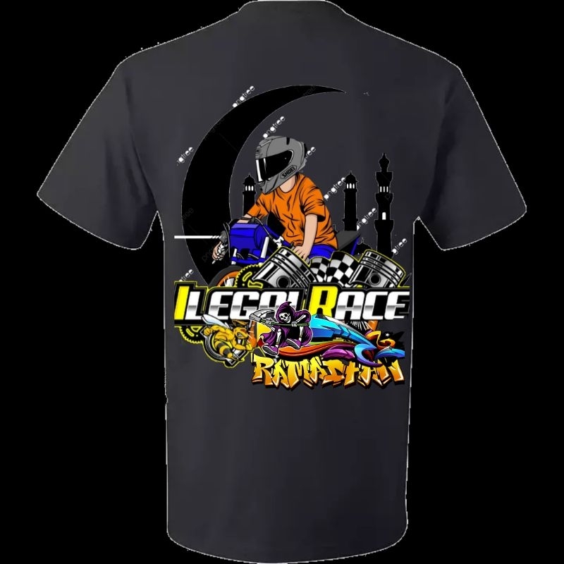 kaos racing ramadan race keren