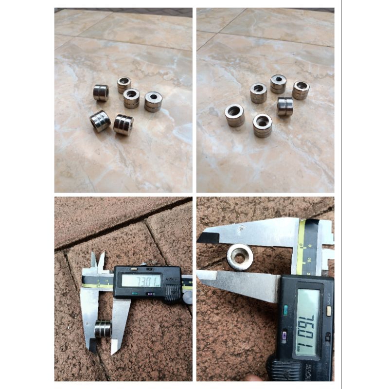 monel ring begel besi crom /ring pemanis batok lampu depan /pemanis ring begel cb