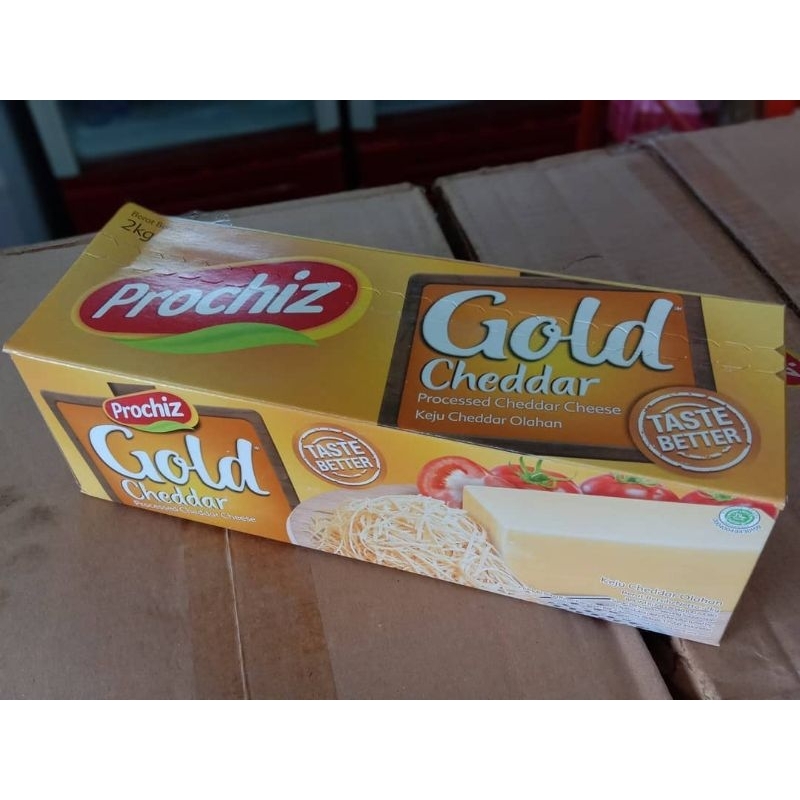 

Keju Prochiz Gold Cheddar 2 kg