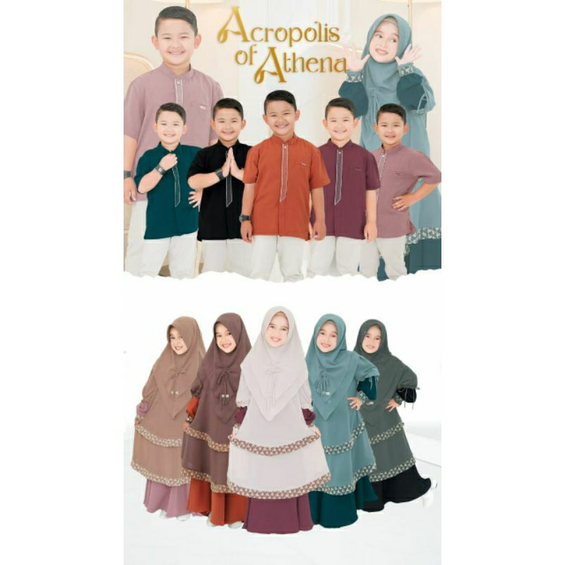 Acropolis of Athena by Aden hijab KOKO KIDS