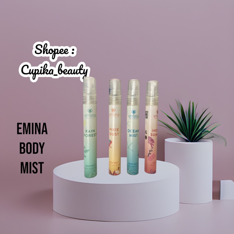 [uu] [ 10 ml / travel size ] - Emina body mist -- emina body mist