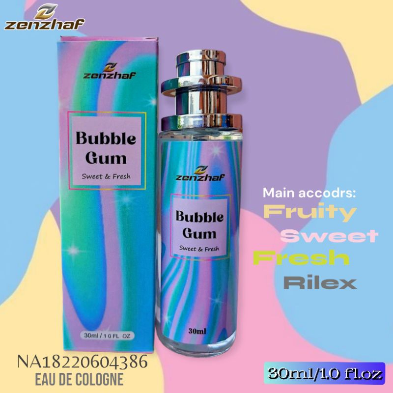 PARFUM THAILAND BPOM ZENZHAF BUBBLEGUM 30ML