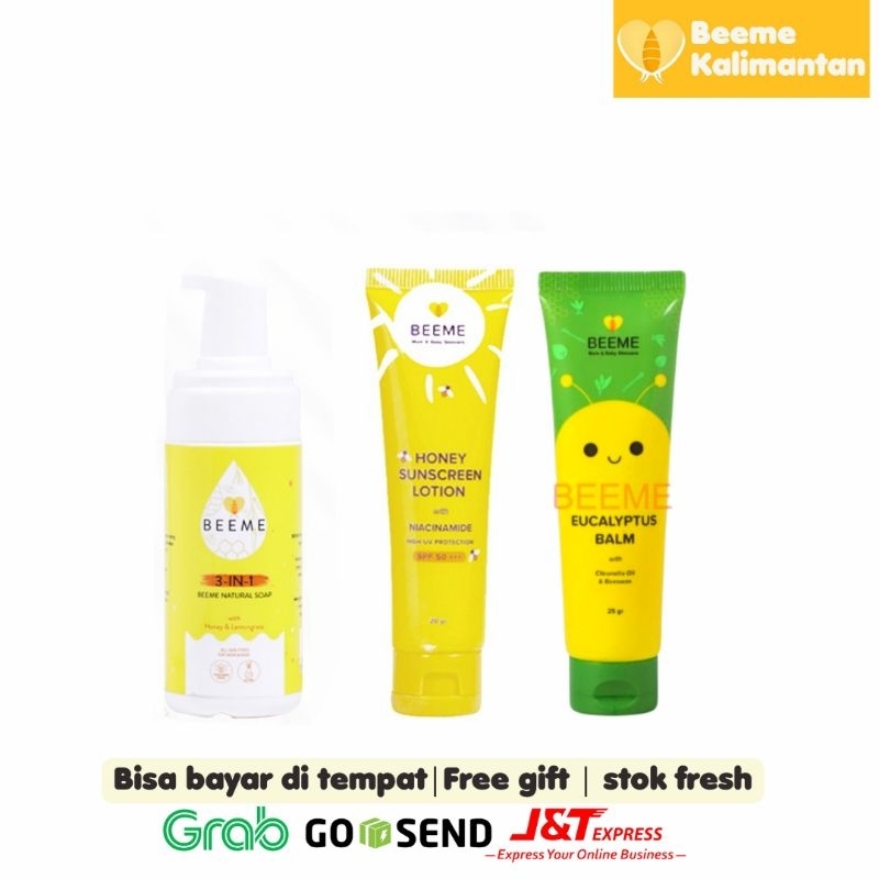 [RESELLER KALTIM] Paket sabun sunscreen eucalyptus