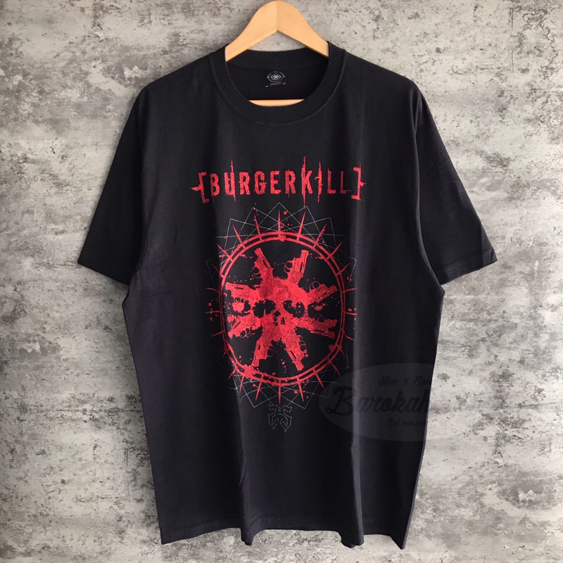 Kaos Band Burgerkill Official Merchandise '25Th Anniversarry'