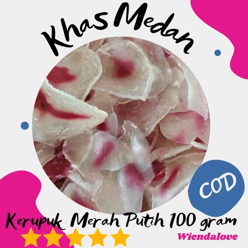 

Kerupuk Merah Putih 100 gram