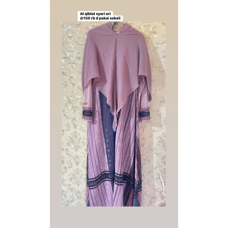 Gamis syari Al-qiblat ori(prelove)