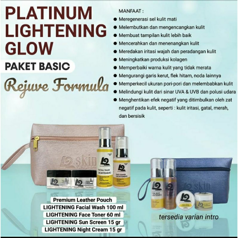 L2skin Paket Platinum Glow