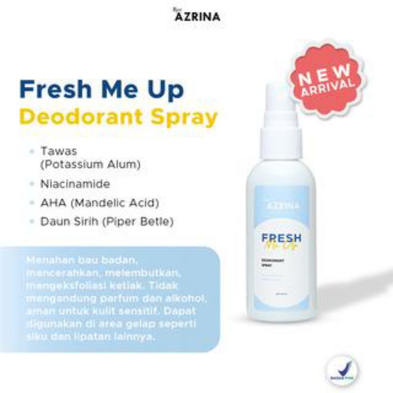 AZRINA Fresh Me Up Deodorant Spray