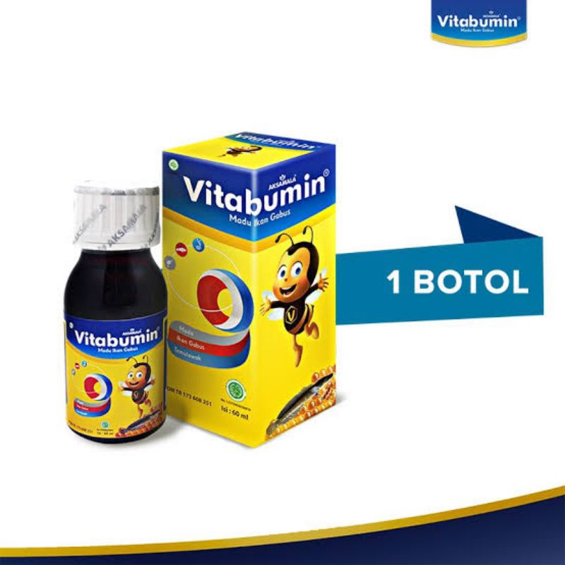 VITABUMIN VITAMIN BOTOL 60ml VITAMIN ANAK