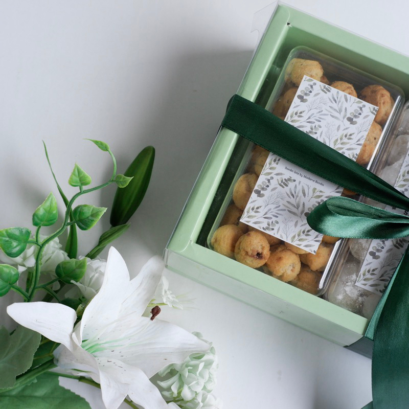 Hampers Kue Kering | Giftbox Kue Lebaran | Hampers Idul Fitri Mewah Minimalis | Get Well Soon Hampers | Hampers Kue Minimalis