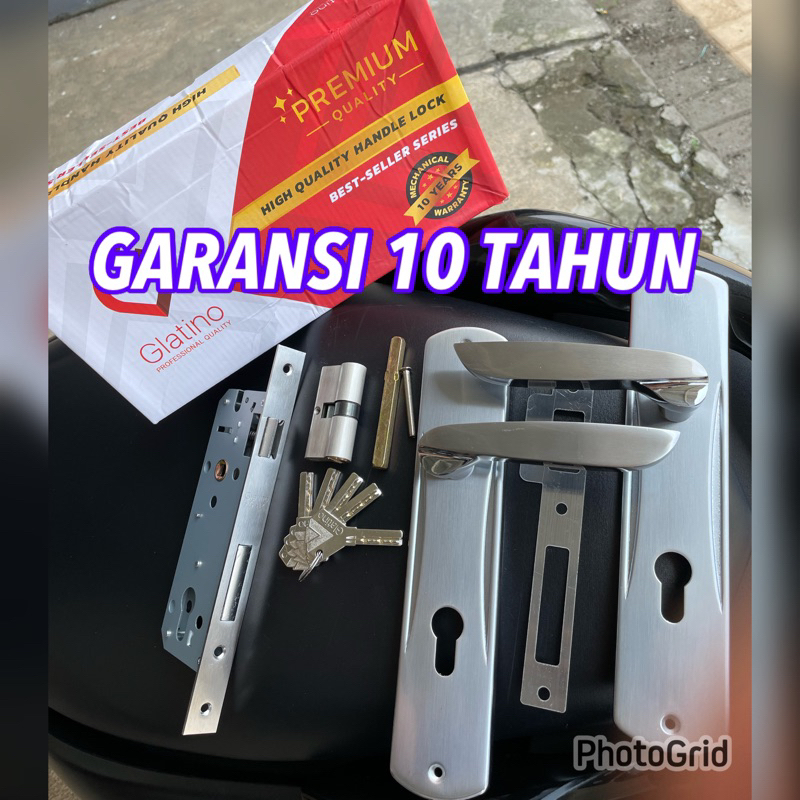 GAGANG PINTU UKURAN BESAR 25 CM SUS 304 gagang pintu rumah handel pintu rumah ukuran besar 25 cm stainless 304 set lever handle GARANSI 10 TAHUN HANDLE PINTU STANLIS STEEL PADAT/PEGANGAN TARIKAN PINTU PROMO MURAH  KUNCI