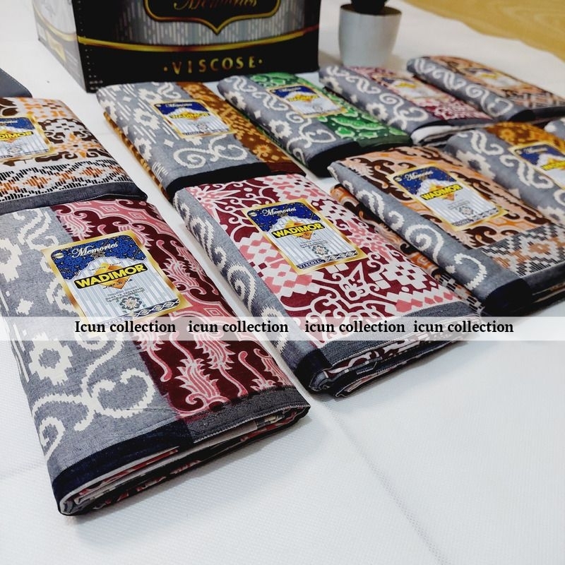 Sarung Tenun Wadimor Primer Memoris Viscos