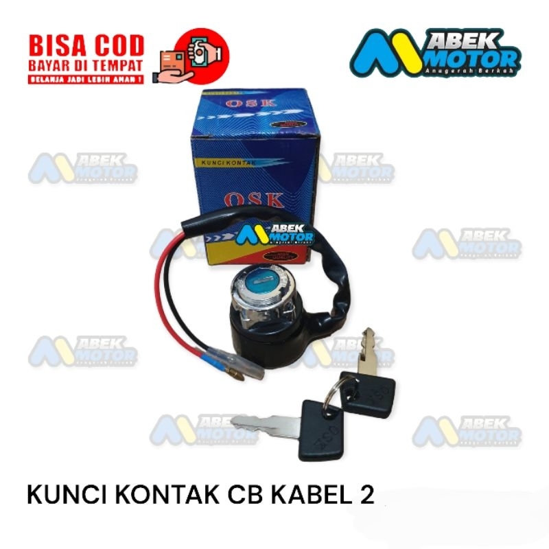KUNCI KONTAK CB KABEL 2 KONTAK STARTER CB KABEL 2