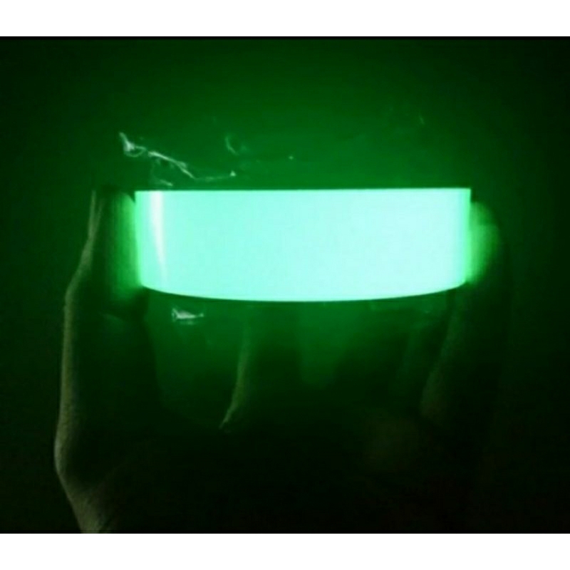 

Stiker fosfor glow in the dark 5cm x 1 Meter