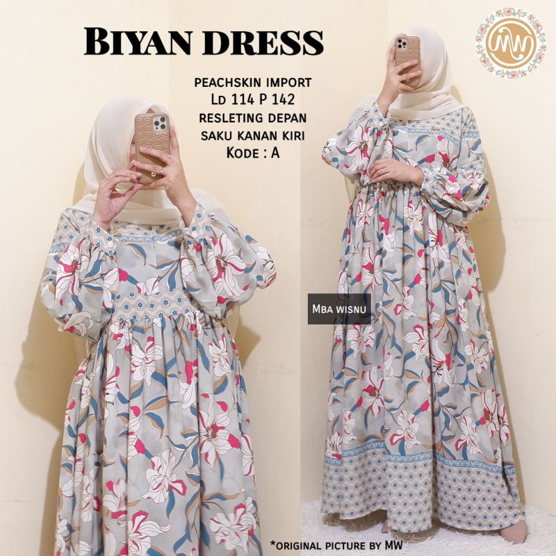 BIYAN DRESS ORI BY MW
