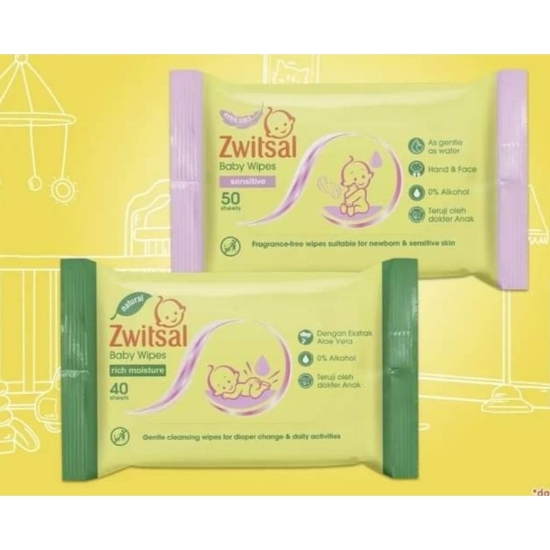 Zwitsal baby wipes