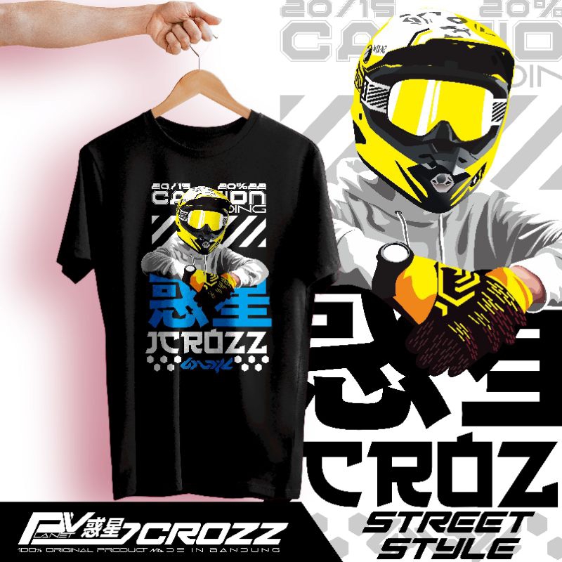 KAOS TSHIRT SUPERMOTO STREET STYLE SUPERMOTO