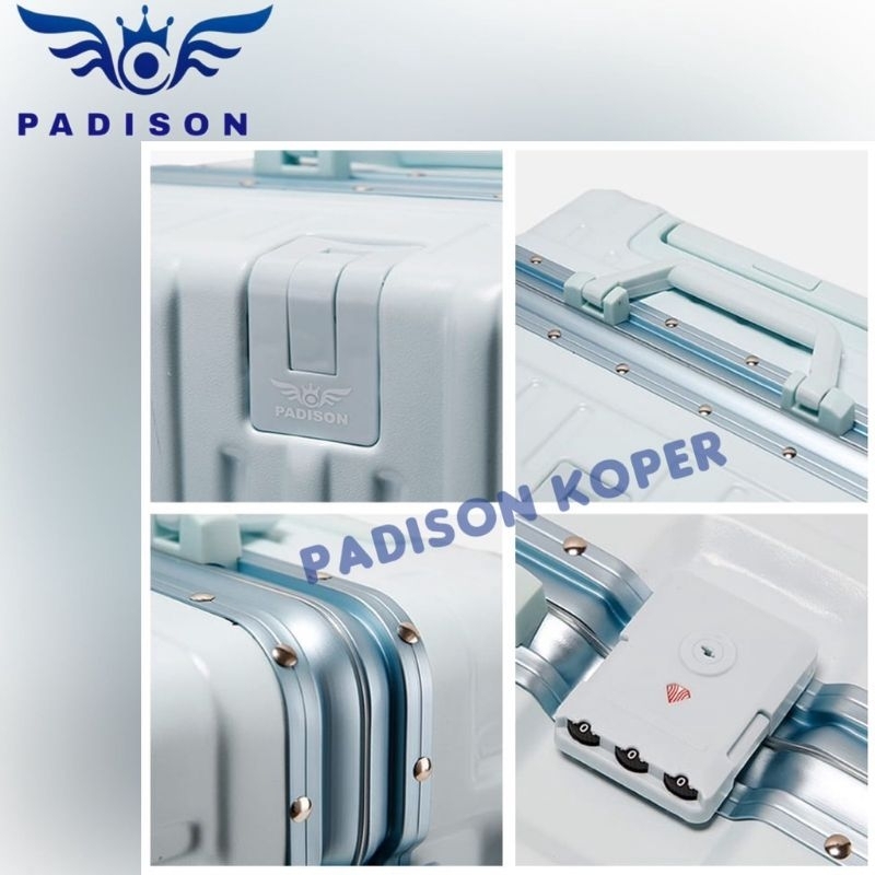 Koper Fiber PADISON B003 Hardcase / Ceklek ORI - Koper kabin size dan Bagasi