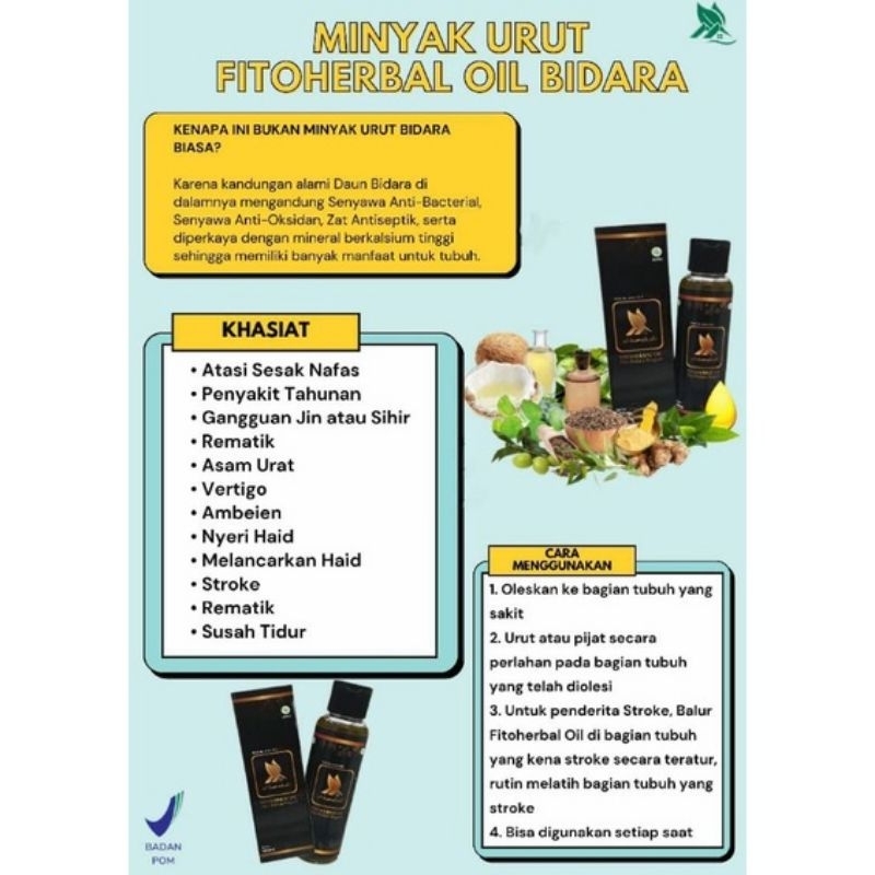 minyak urut bidara fitoherbal