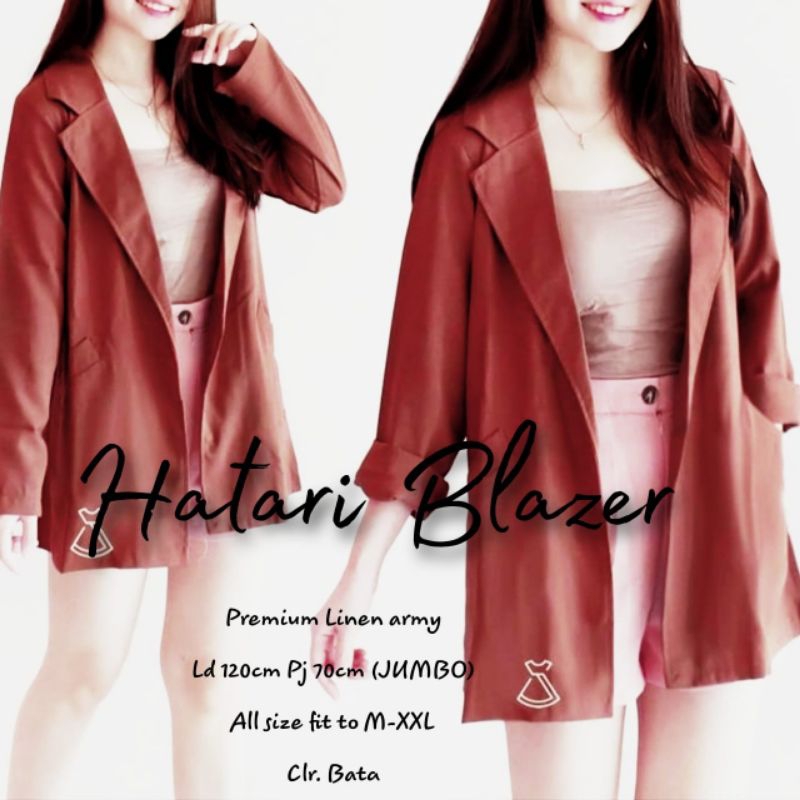 HATARI LONG BLAZER TERBARU